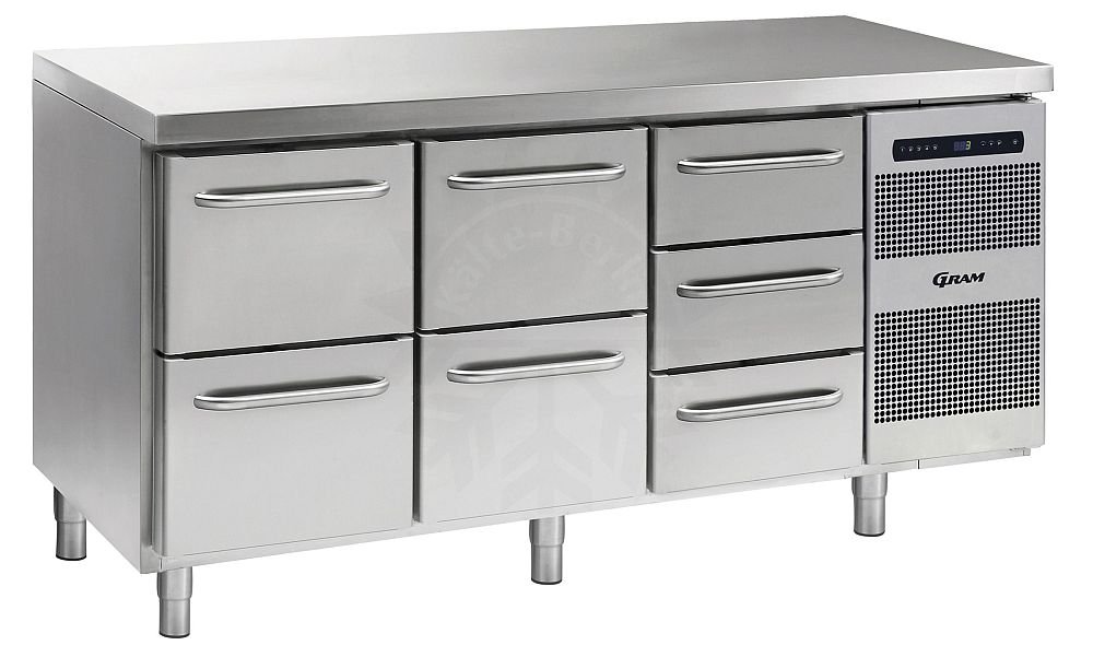 Bild 1: Gram K 1807 CSG A 2D 2D 3D L2- Kühltisch